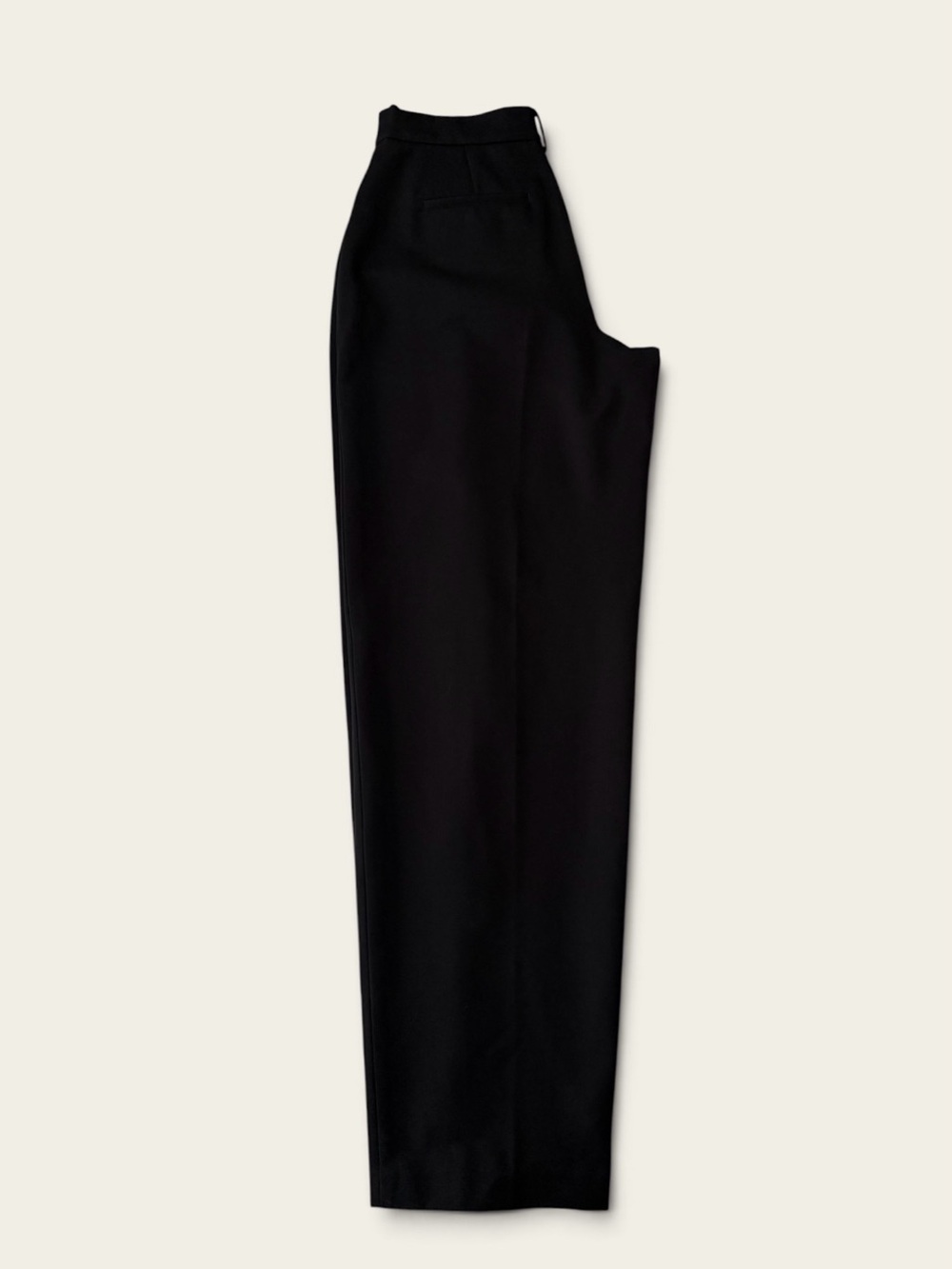 SPANX High Rise Ponte Barrel Leg Pants Black L Tall NWT - Picture 4 of 12